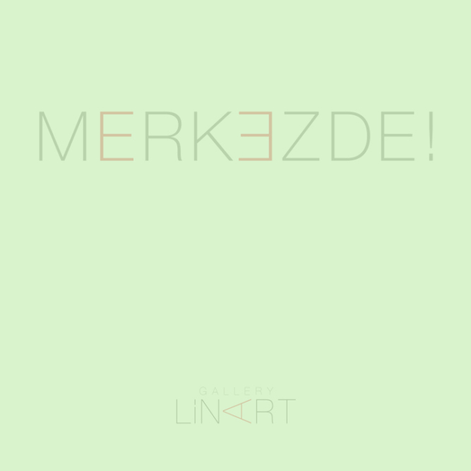 Merkezde Sergi Katoloğu Kapak