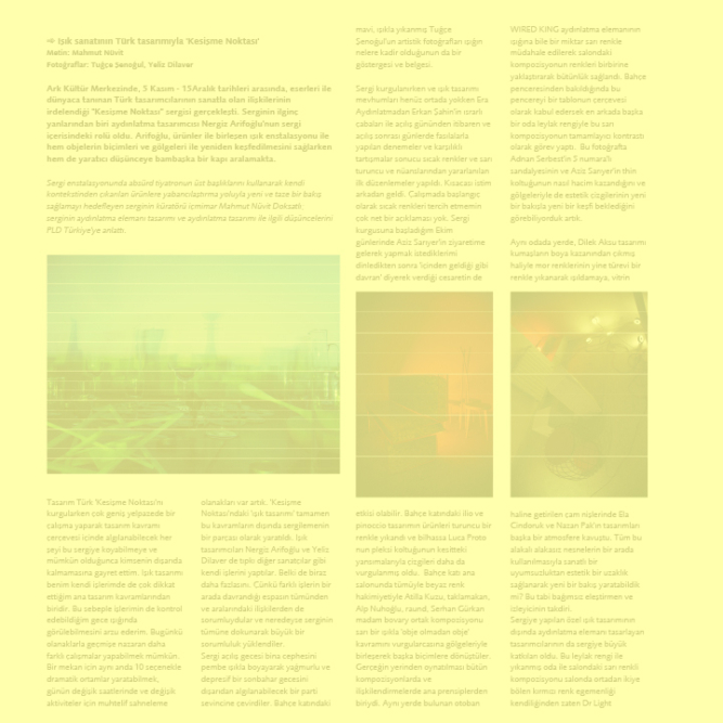 Tasarım Türk PLD Dergisi Kapak